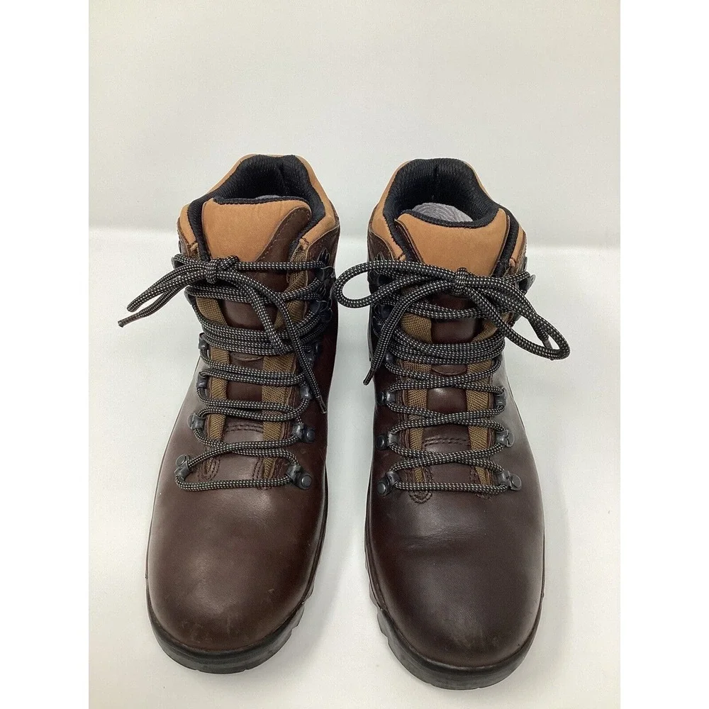 REI Goretex Brown Leather‎ Women's Hiking Boot Size 8 Gorpcore Outdoor Camping